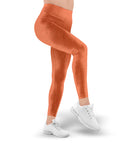 Orange in Athleisure Leggings