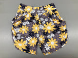 Yellow Flower in Harem Shorts