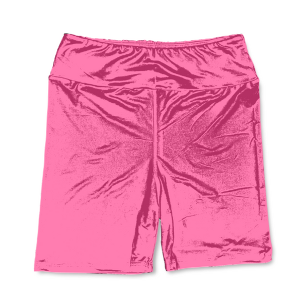 Raspberry in Biker-Slip Shorts 6"