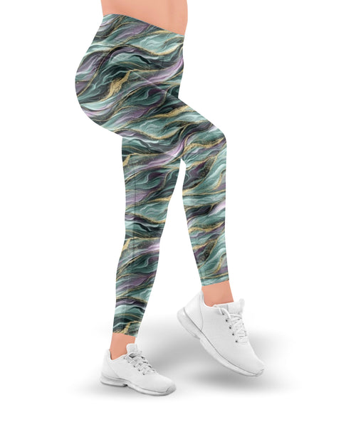 Wispy Winds in Classic Leggings ~ Ships 1/20