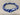 Dallas blue and silver team spirit soft flexible headband for women — lightweight by FabuLegs Melissa
