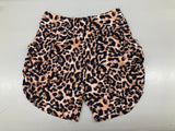 Leopard in Harem Shorts