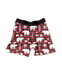Beary Plaid in Men's Boxer Brief