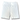 White in Biker-Slip Shorts 6"