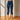 Denim Bloom • Buttery-Soft Athleisure Capri with Pockets for Women