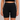 Black • Buttery-Soft Athleisure Biker Short with pockets for Women - 6"