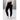 Black Ice • Cozy Fleece-Lined Joggers for Women