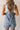 Myosotis Floral Print Denim Shortalls