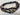 Baltimore Swirl black and purple team spirit soft flexible headband for women — lightweight by FabuLegs Melissa