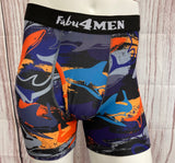 Shark Attack in Boys Underwear