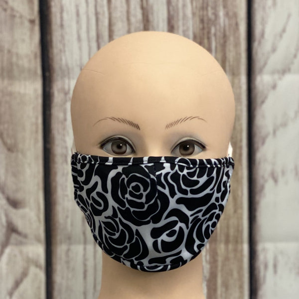 Personal Mask in B/W Rosie