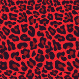 Red Leopard in Athleisure Leggings