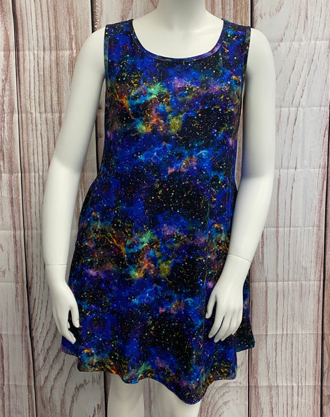Blue Galaxy Tunic w/OUT Sleeves