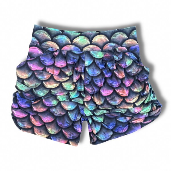 Scales in Harem Shorts